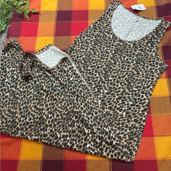 Leopard Body con sleeves dress - Picture 10 of 13